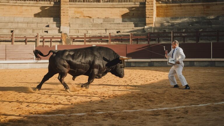 controlling bulls with technology