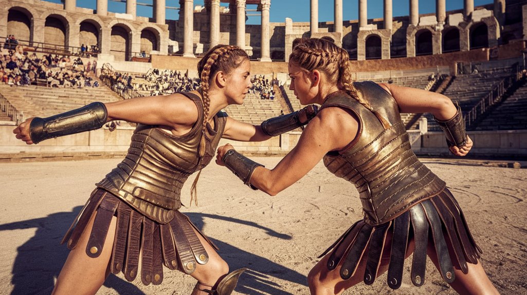 female warriors in rome