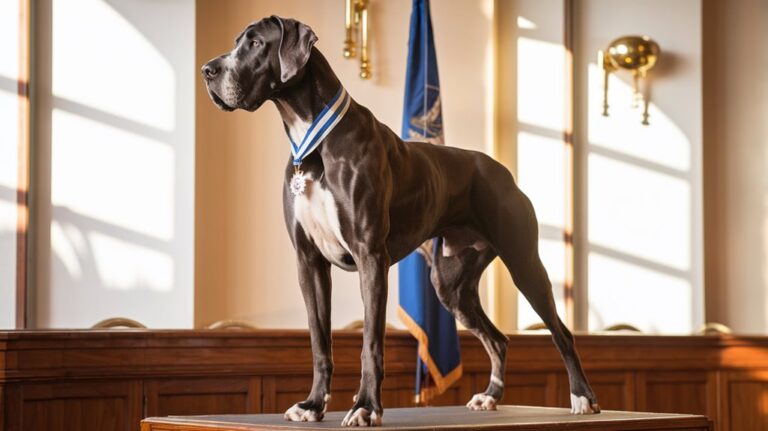 heroic great dane medal