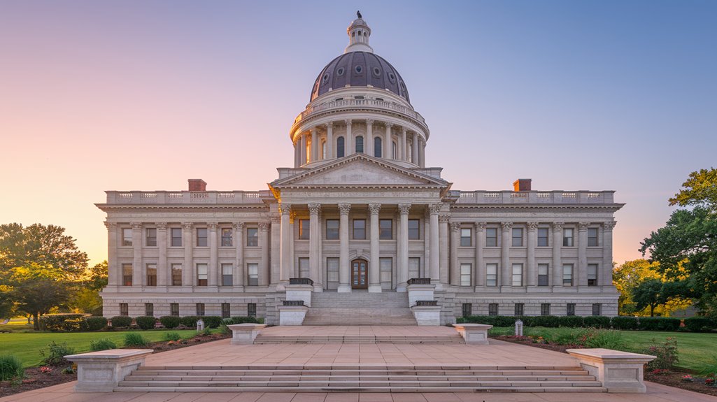 missouri s capital historical development