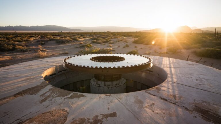 nuclear manhole cover launch