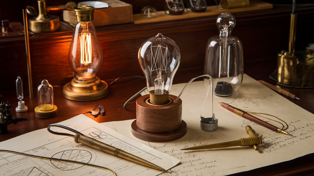 pre edison electric light inventions