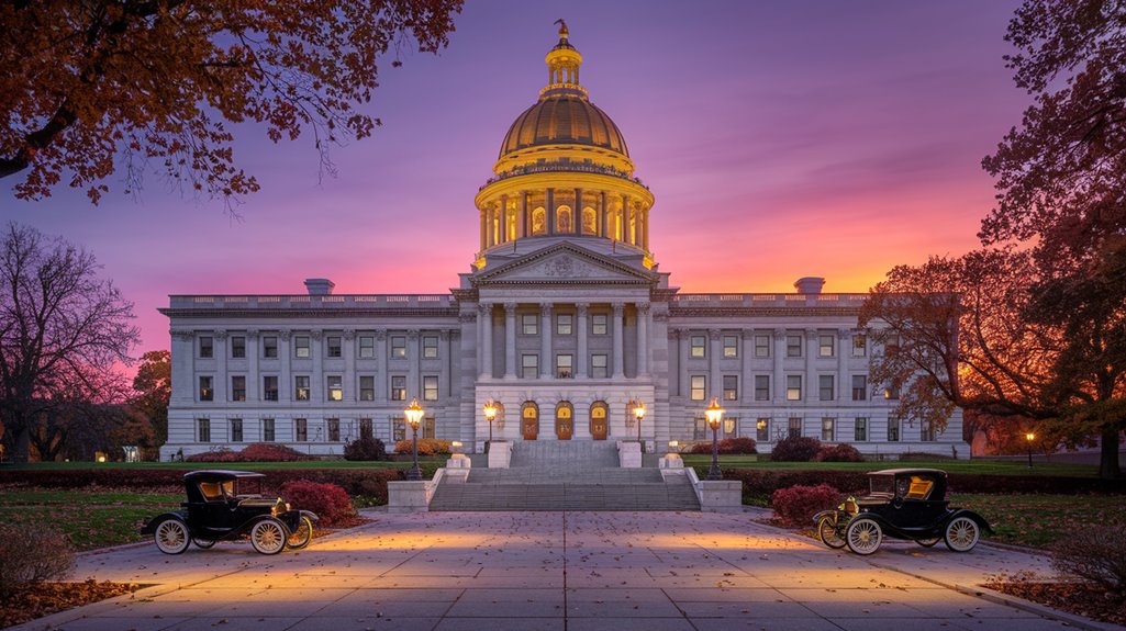 presidentially named state capitals