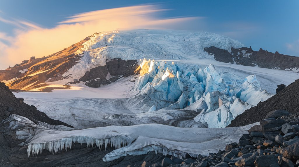 tropical glaciers exist worldwide