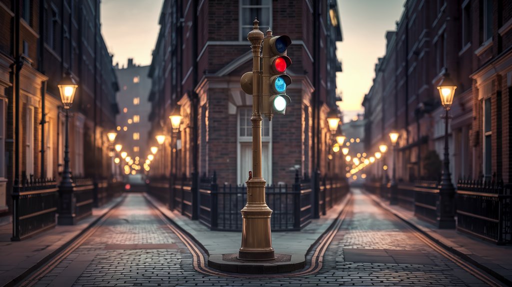 victorian london street signals