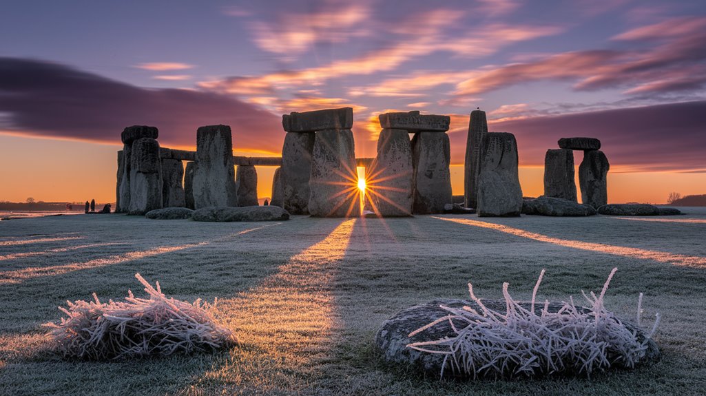 winter solstice sunset alignment