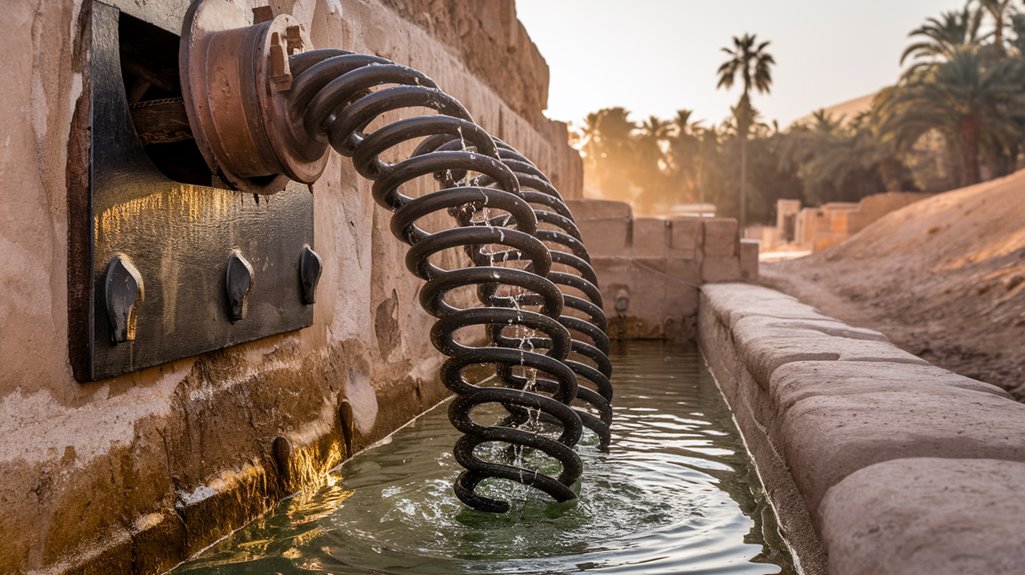 ancient engineering water pump