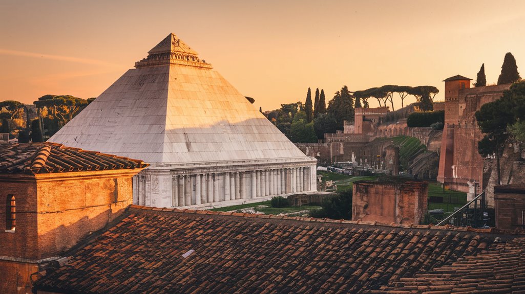 ancient roman tomb construction