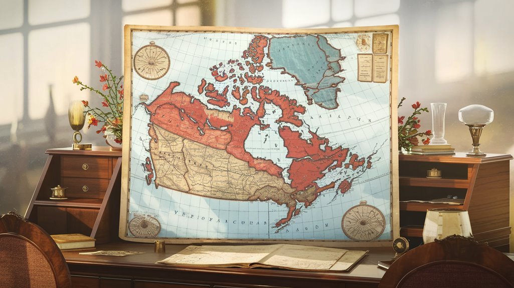 canada s geographic north south span