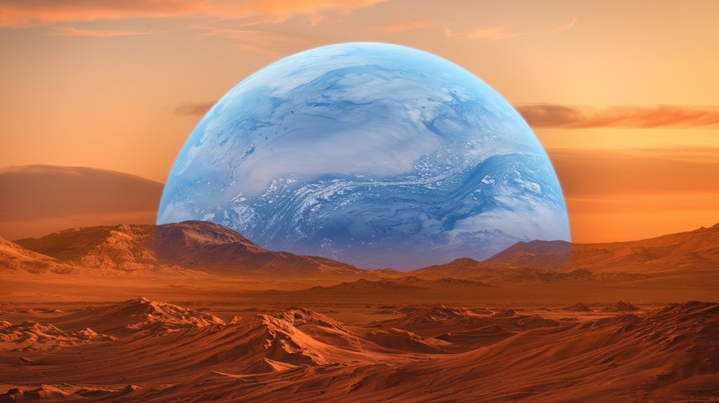 contrasting celestial beauty showcased