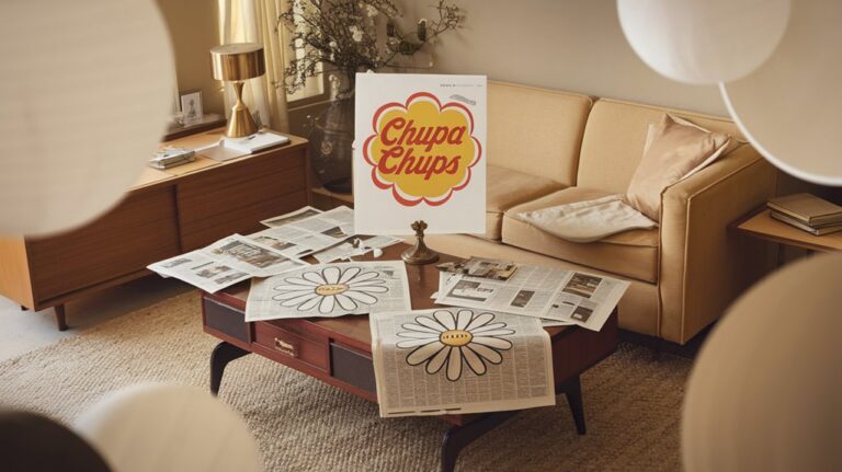 dal created chupa chups logo