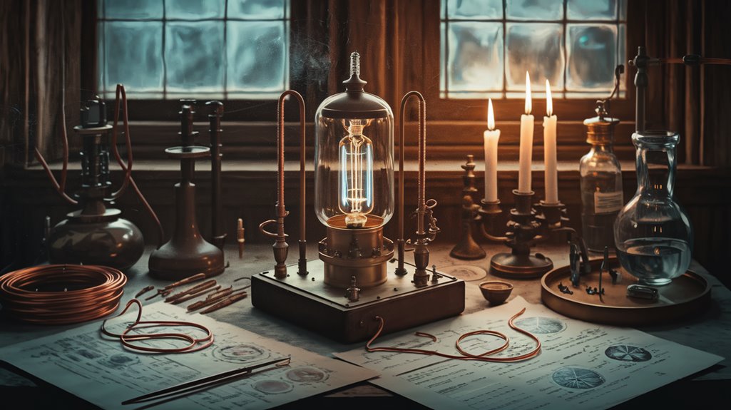 early electric light innovators