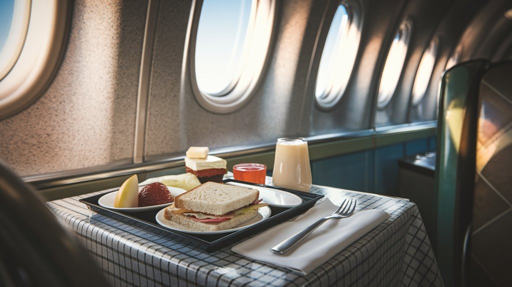 enhancing airplane meal enjoyment