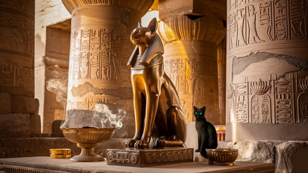 feline gods and symbolism