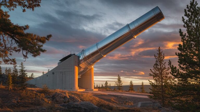 giant cannon for satellites