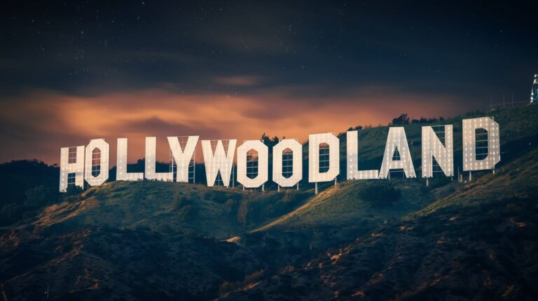 hollywood sign 4 000 bulbs