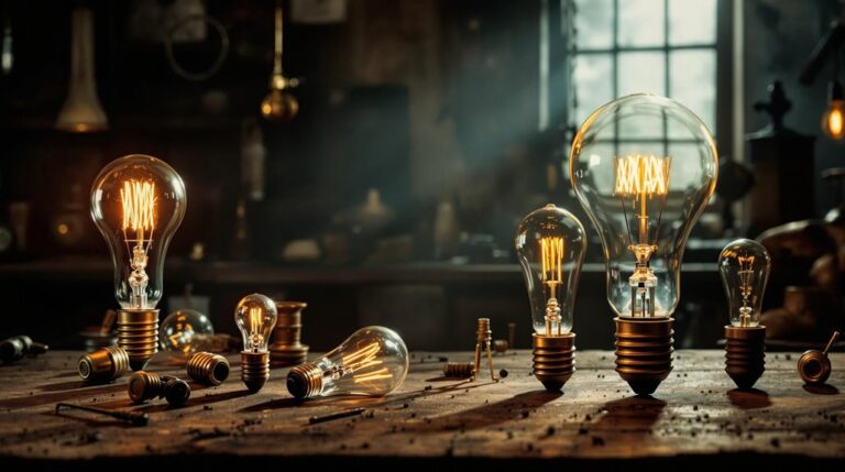 light bulb invention pioneers