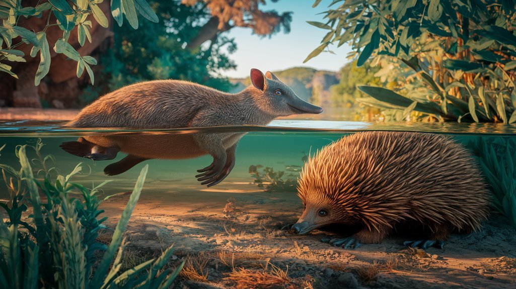 monotremes species and distribution