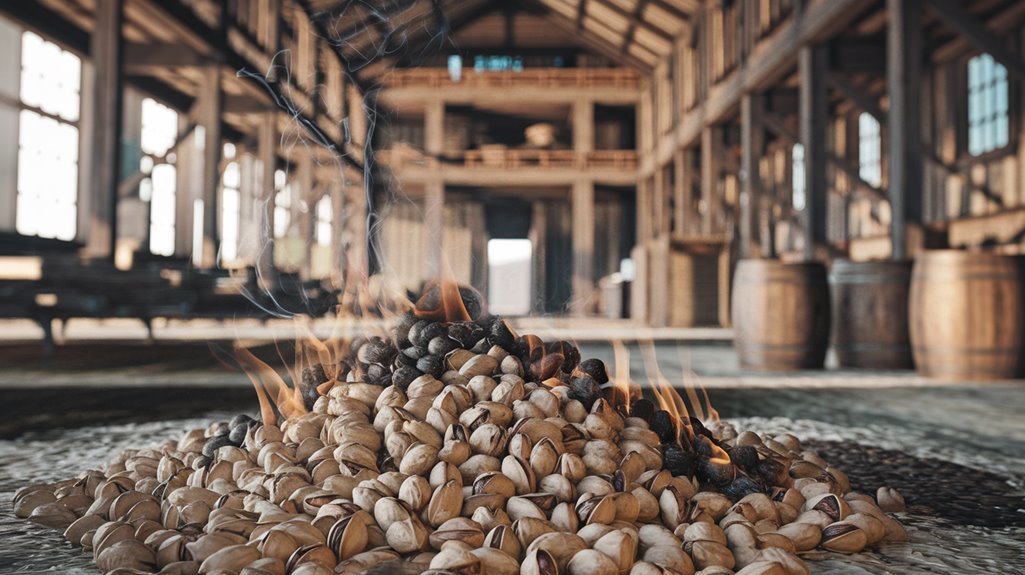 pistachios may ignite unexpectedly