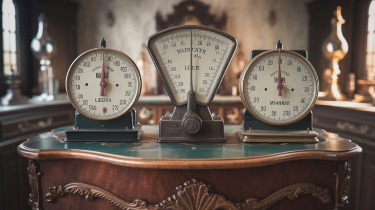 three non metric countries identified