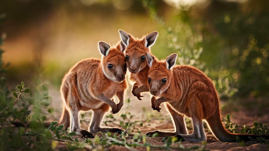 tiny newborn kangaroo size