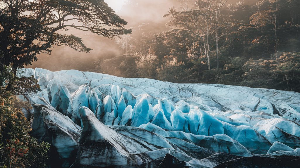 tropical glaciers exist surprisingly