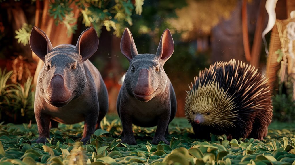 unique egg laying mammals found